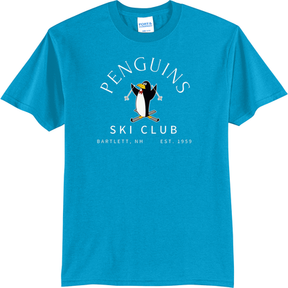 Penguins Ski Club Unisex Short Sleeve T Shirt