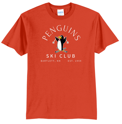 Penguins Ski Club Unisex Short Sleeve T Shirt