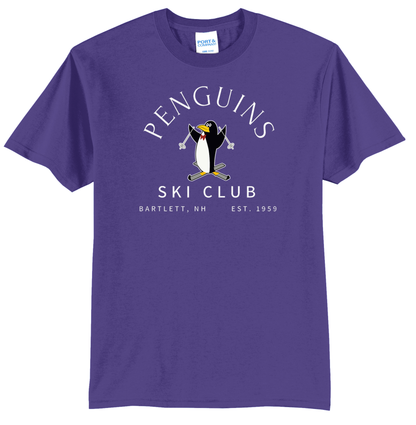 Penguins Ski Club Unisex Short Sleeve T Shirt