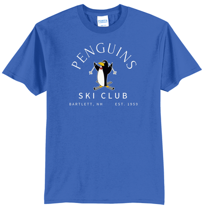 Penguins Ski Club Unisex Short Sleeve T Shirt