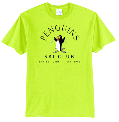 Penguins Ski Club Unisex Short Sleeve T Shirt