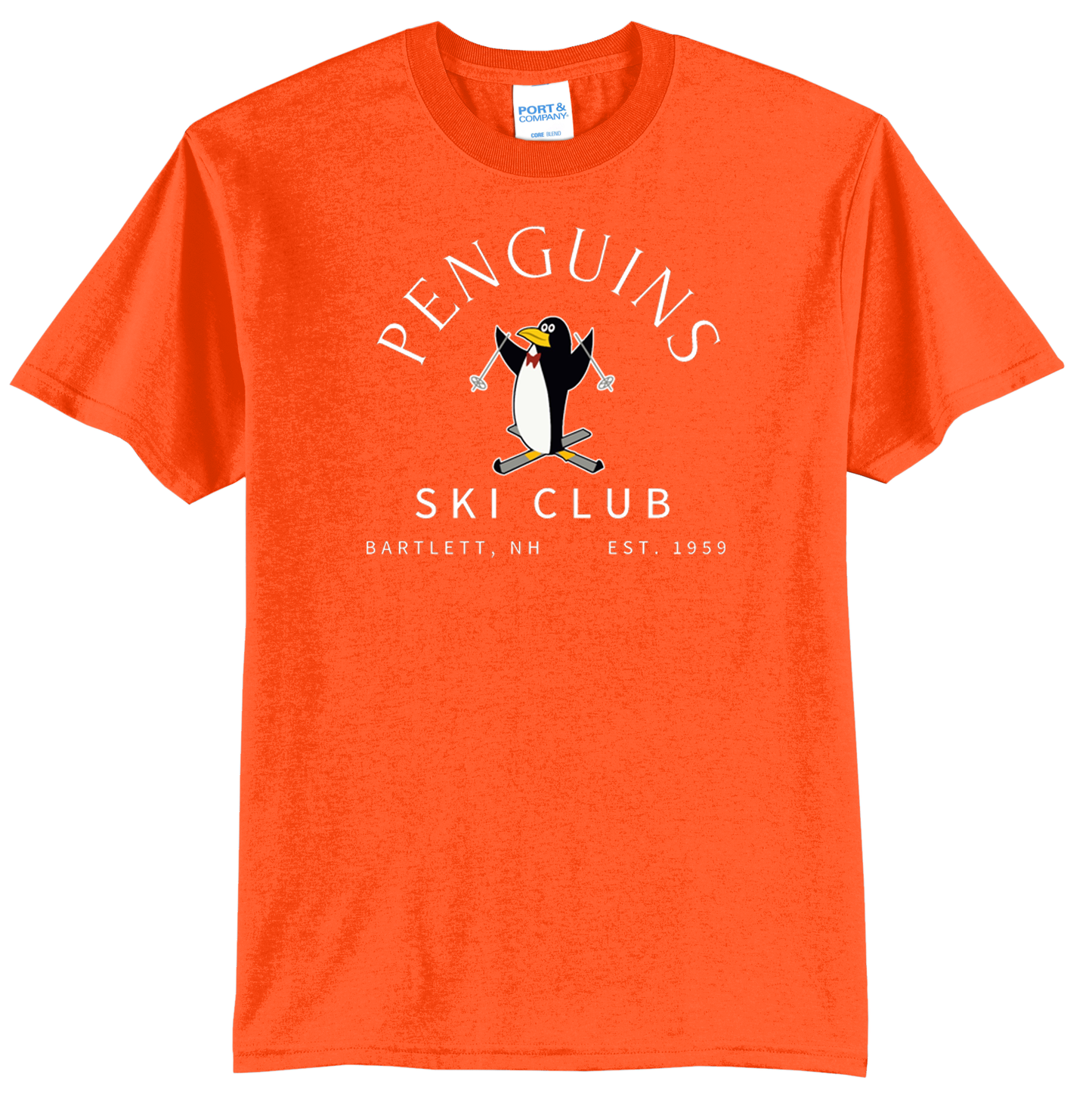 Penguins Ski Club Unisex Short Sleeve T Shirt