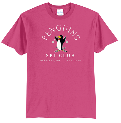 Penguins Ski Club Unisex Short Sleeve T Shirt