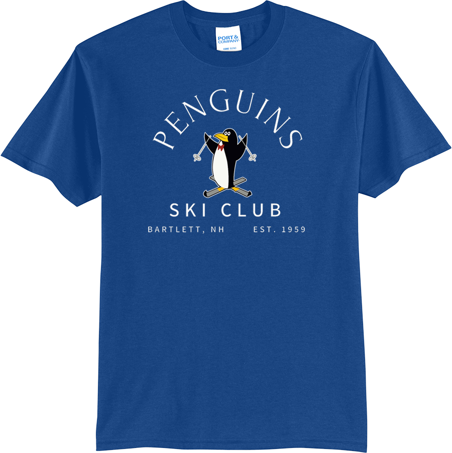 Penguins Ski Club Unisex Short Sleeve T Shirt