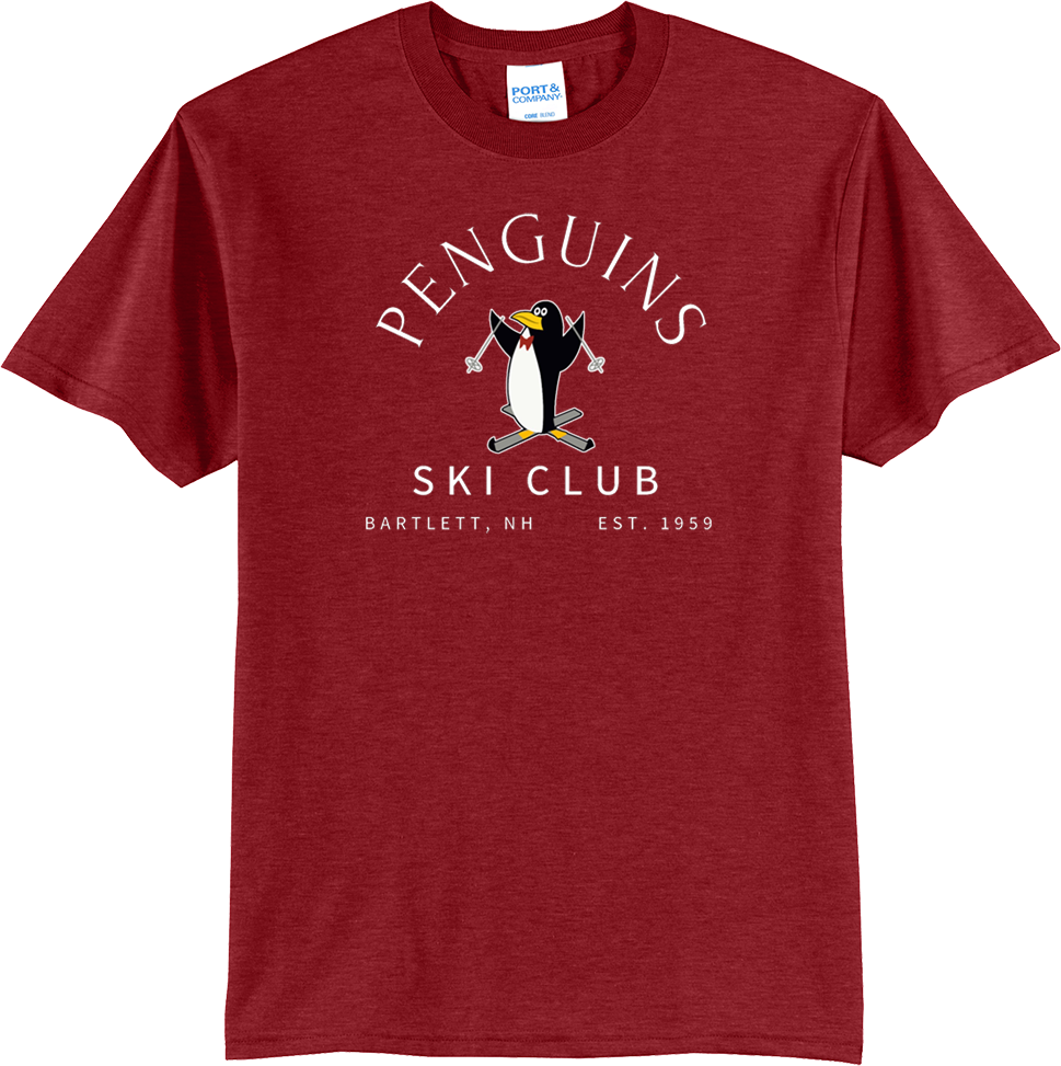 Penguins Ski Club Unisex Short Sleeve T Shirt