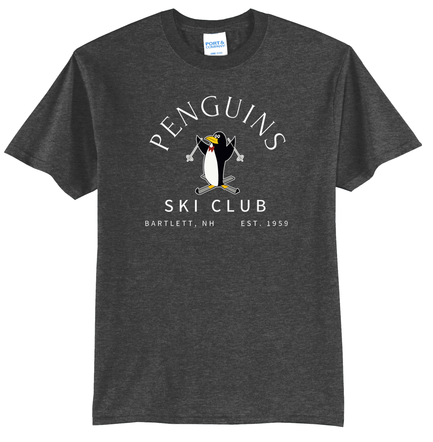Penguins Ski Club Unisex Short Sleeve T Shirt