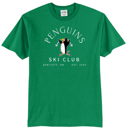 Penguins Ski Club Unisex Short Sleeve T Shirt