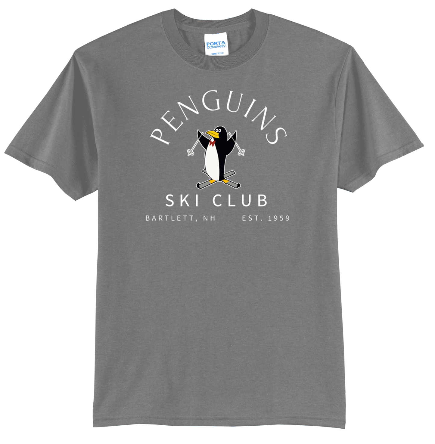 Penguins Ski Club Unisex Short Sleeve T Shirt