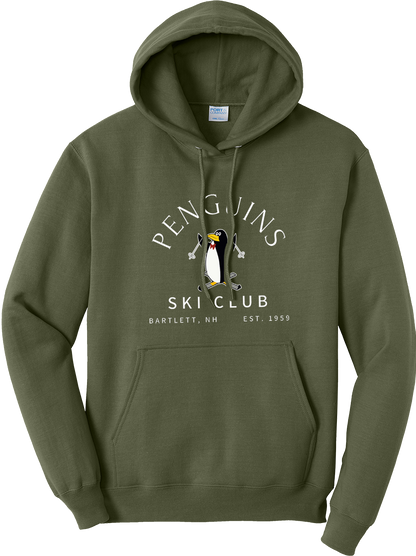 Penguins Ski Club Fleece Hoodie