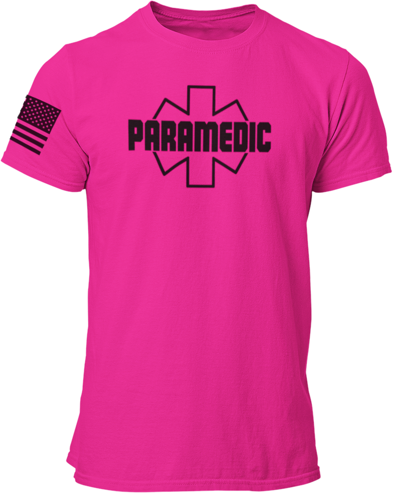 Paramedic Star of Life T Shirt - Pooky Noodles