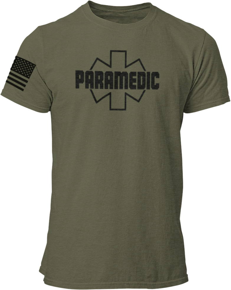 Paramedic Star of Life T Shirt - Pooky Noodles