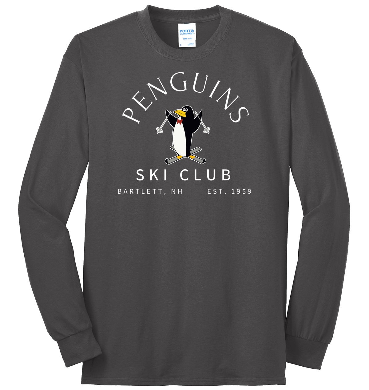 Penguins Ski Club Unisex Long Sleeve T Shirt