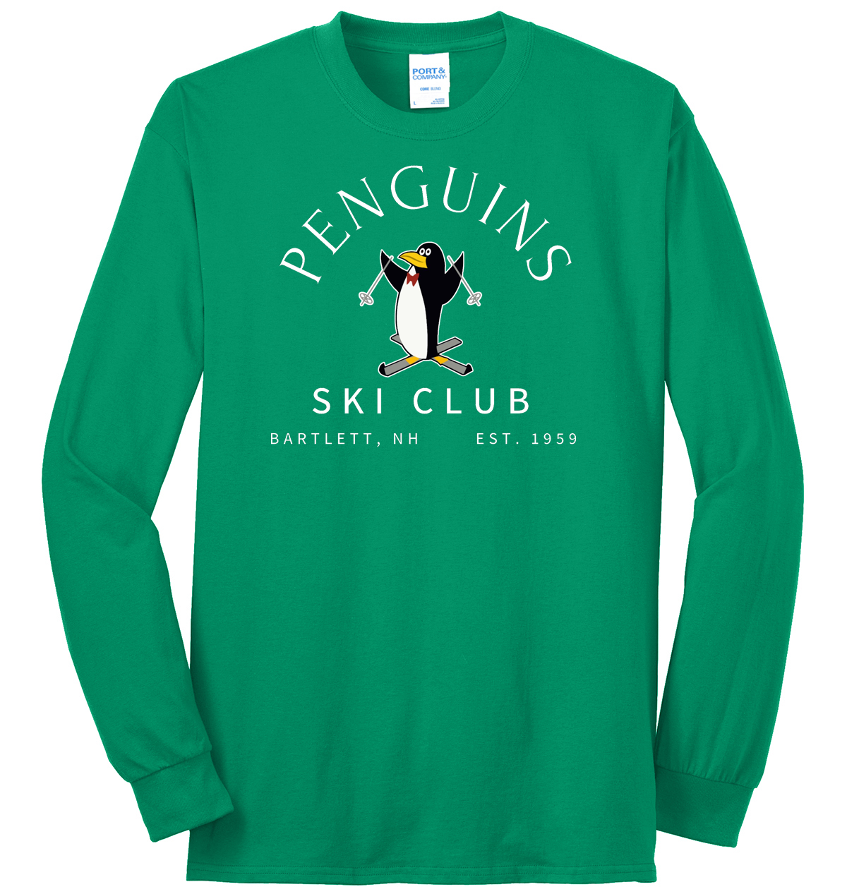 Penguins Ski Club Unisex Long Sleeve T Shirt