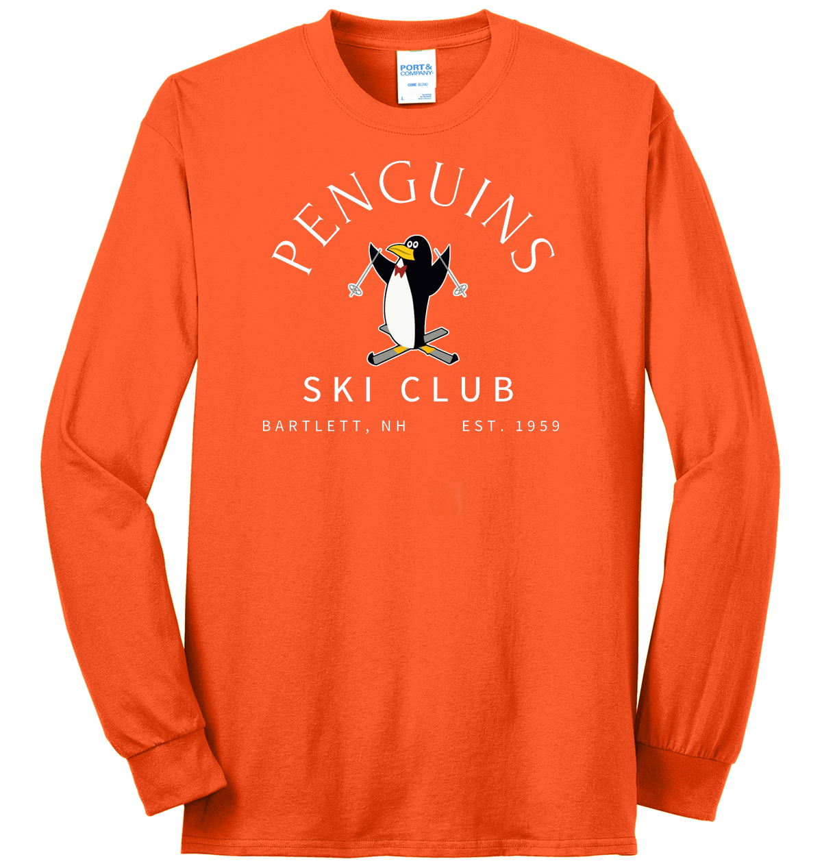 Penguins Ski Club Unisex Long Sleeve T Shirt