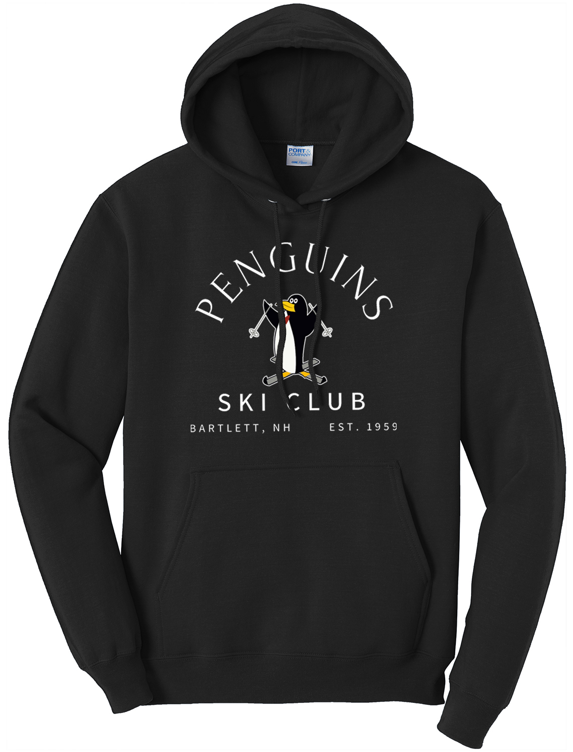 Penguins Ski Club Fleece Hoodie