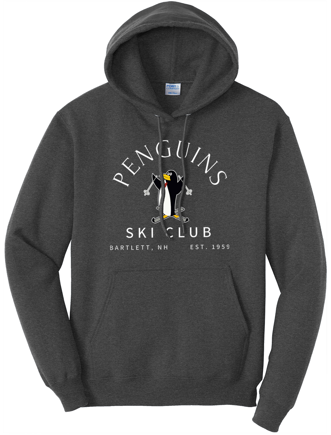 Penguins Ski Club Fleece Hoodie