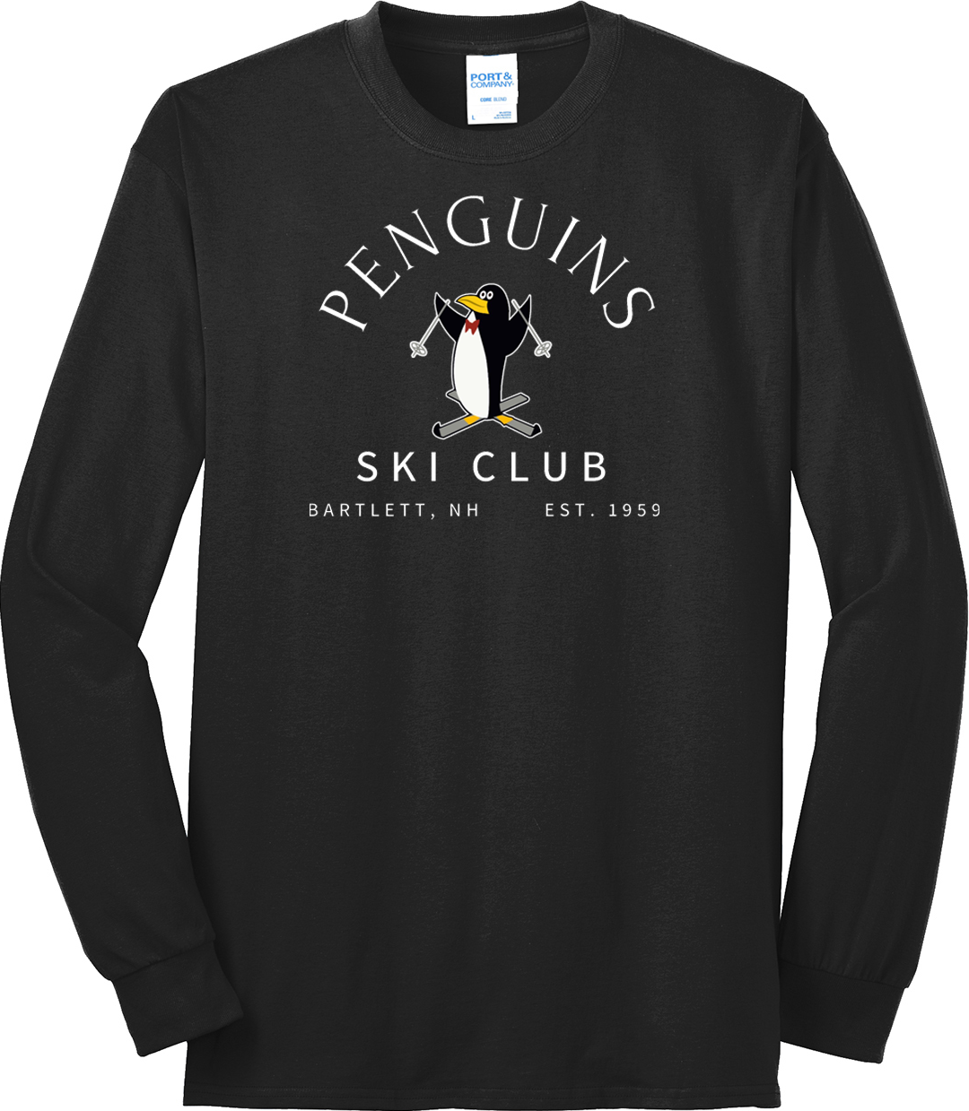 Penguins Ski Club Unisex Long Sleeve T Shirt