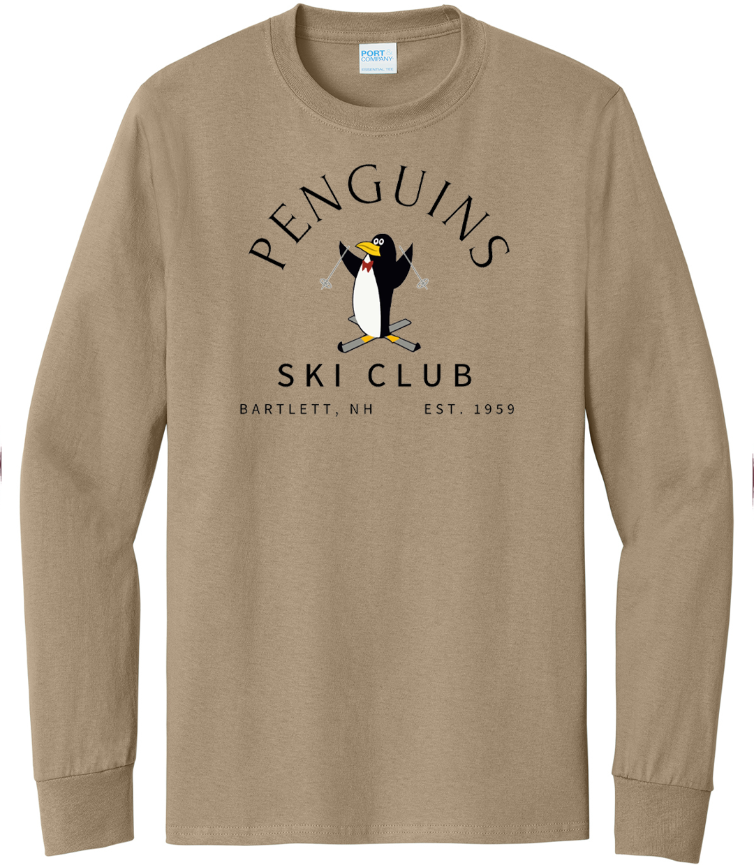 Penguins Ski Club Unisex Long Sleeve T Shirt