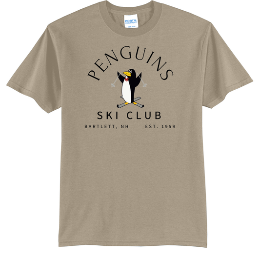 Penguins Ski Club Unisex Short Sleeve T Shirt