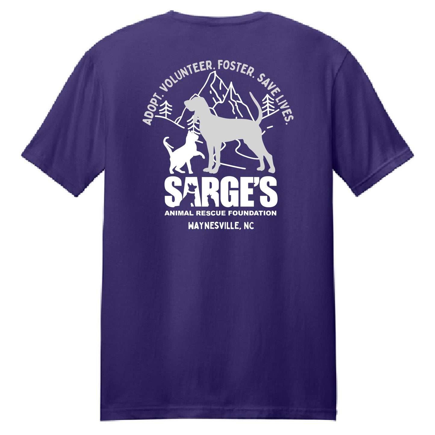 Sarge's Animal Rescue Foundation, Inc. Silhouette T Shirts