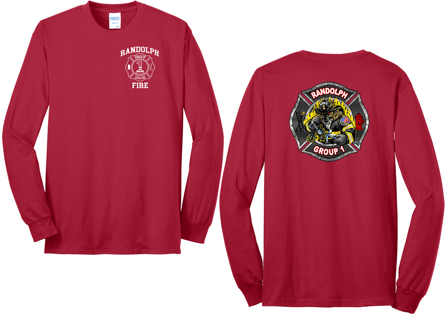 Randolph Fire Group 1 Long Sleeve T-Shirt