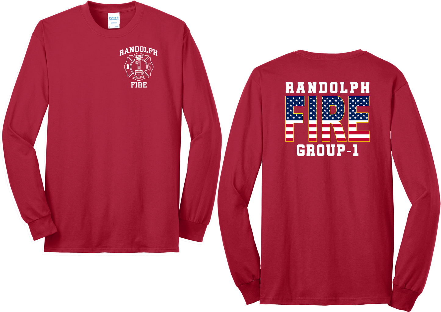 Randolph Fire Group 1 Long Sleeve T-Shirt