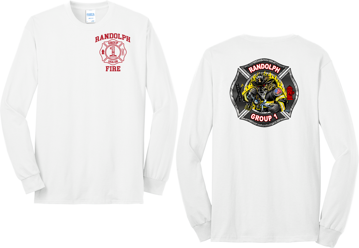 Randolph Fire Group 1 Long Sleeve T-Shirt