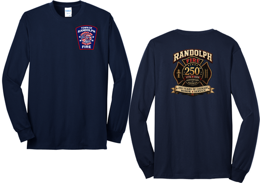 Randolph Fire Group 1 America 250th Long Sleeve T-Shirt