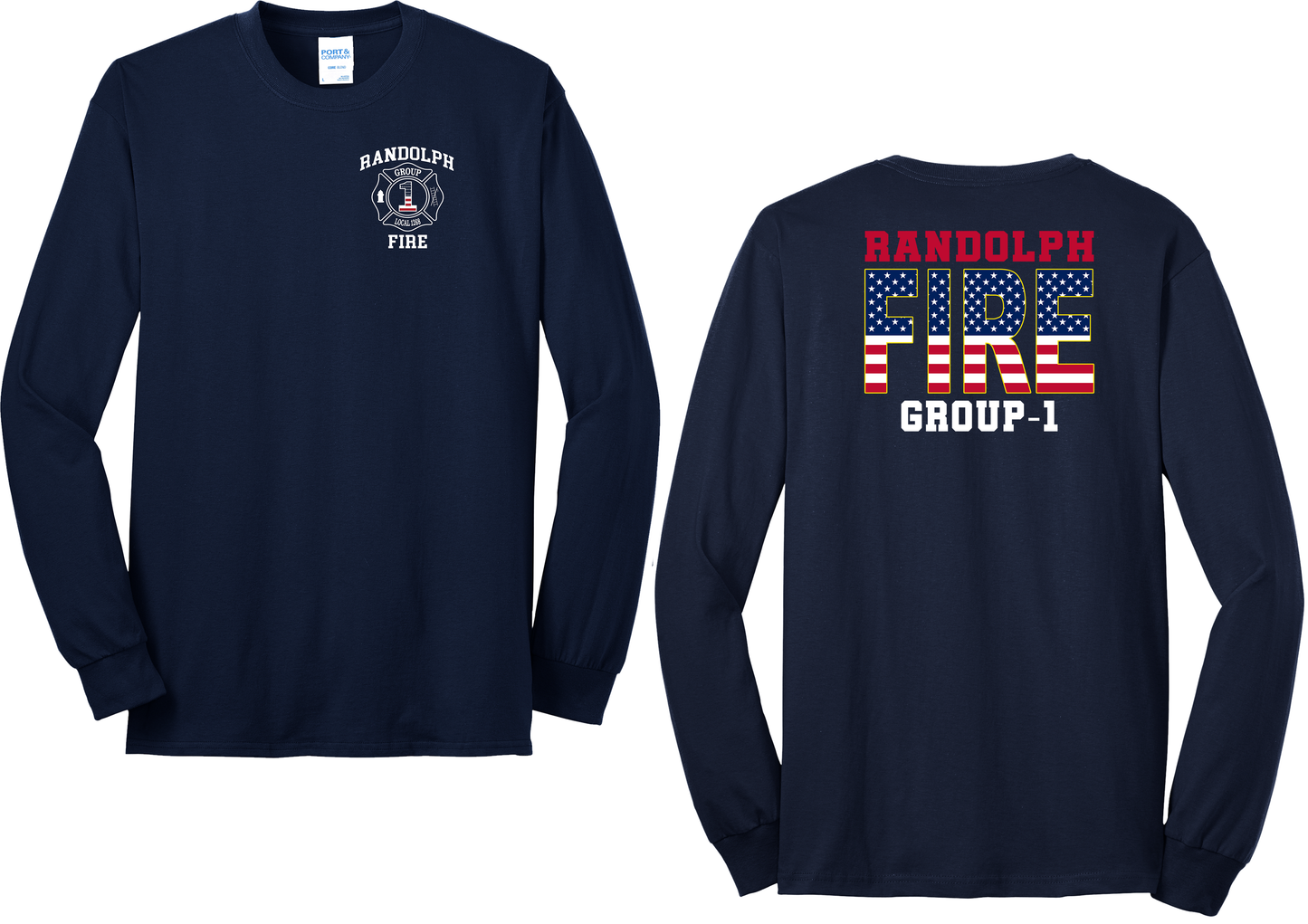 Randolph Fire Group 1 Long Sleeve T-Shirt