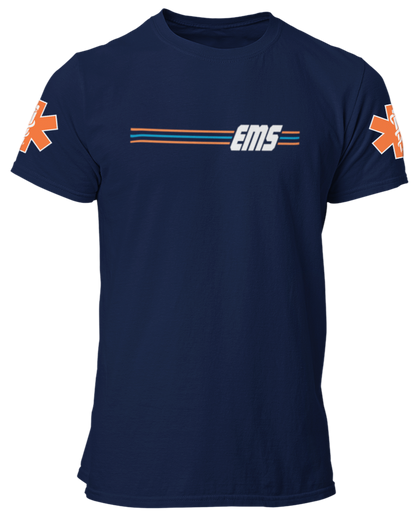 Retro 70's Vibe EMS Unisex T Shirt - Cold Dinner Club