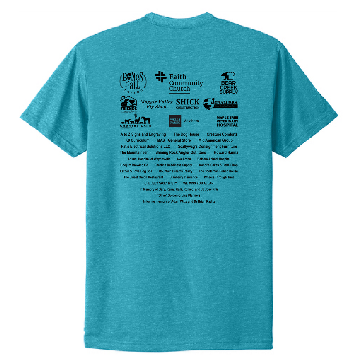 21st Annual Sarge's Downtown Dog Walk T Shirt/Registration