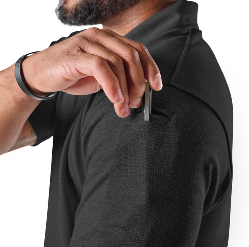 Tru Spec Original Polo Shirt Black Size Small