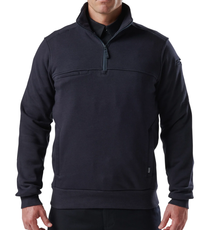 5.11 Tactical Job Shirt 1/4 Zip 2.o Fire Navy Size 3XL