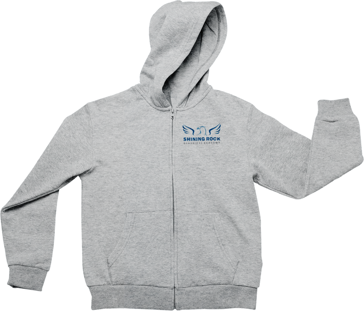 Shining Rock Classical Academy Embroidered School Hoodies - Pullover or Zippered