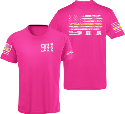 911 Dispatch The Thin Gold Line Unisex T Shirt - Cold Dinner Club
