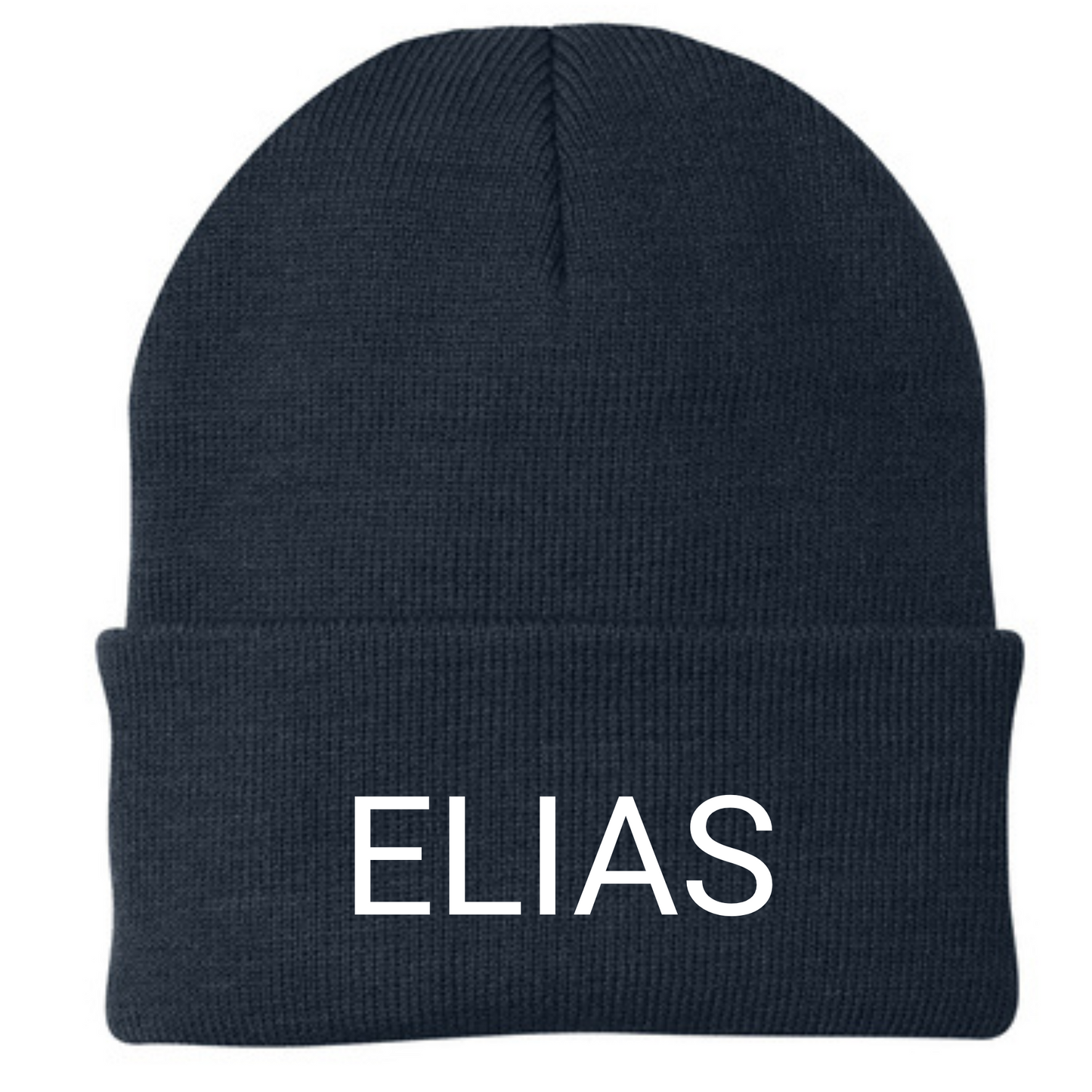 Soft Knit Cap Custom Embroidered Beanie Toboggan Multiple Colors