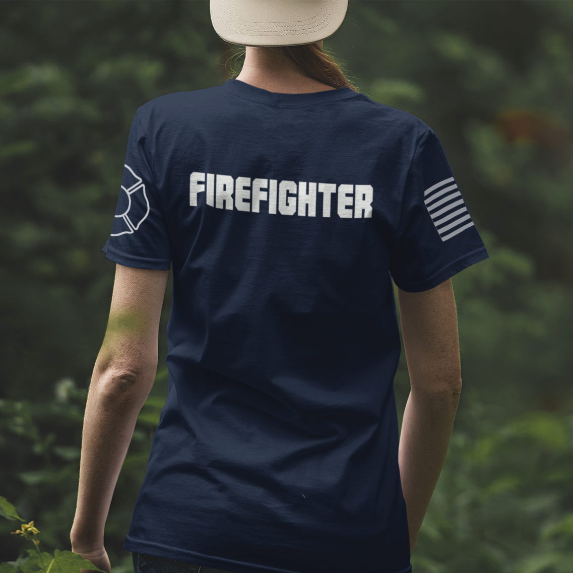 Firefighter Tactical Style T Shirt - Pooky Noodles