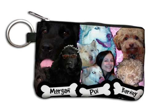 Custom Printed Change Purse Keychain - Promotional Product