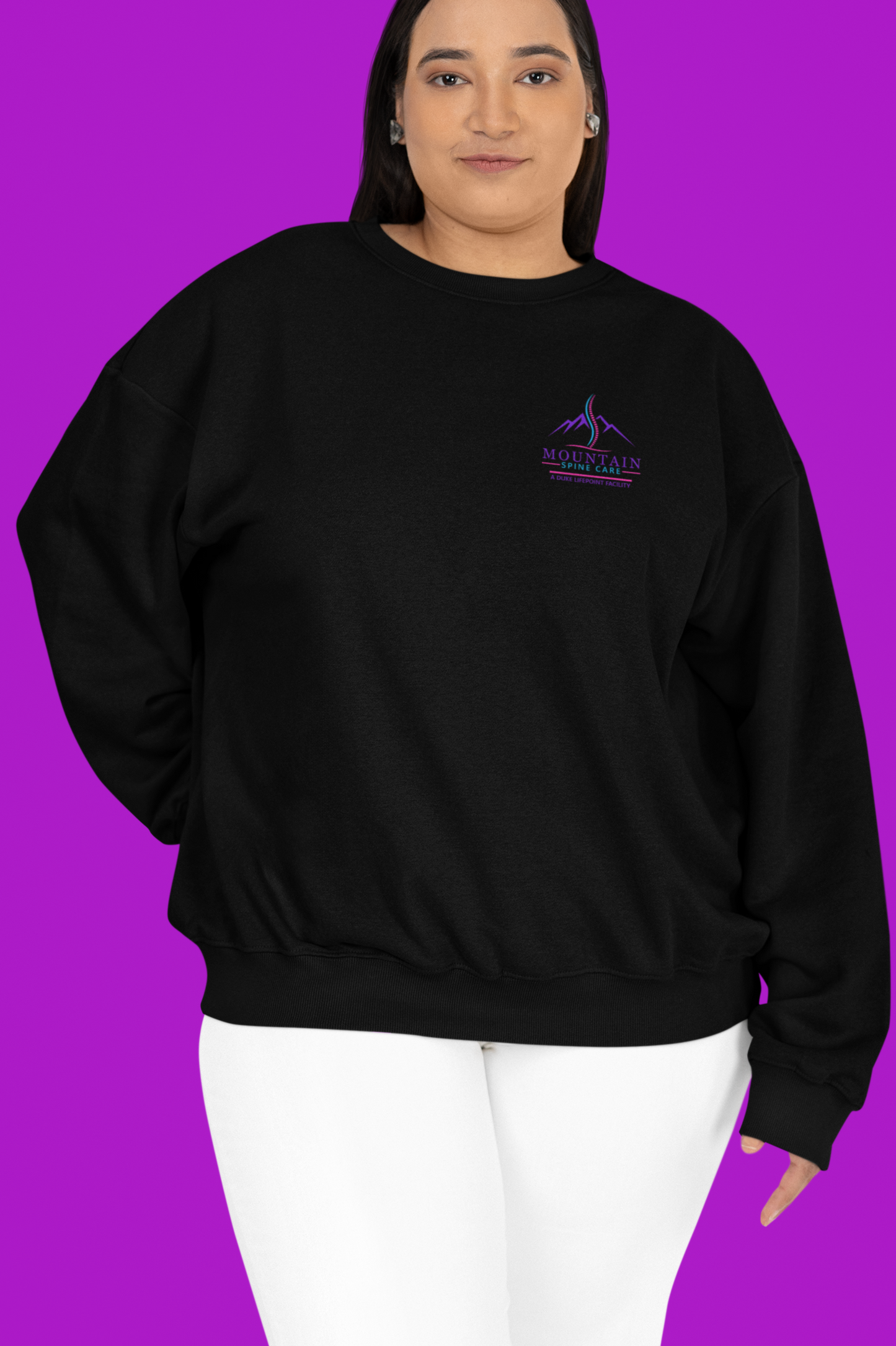 Mountain Spine Crew Neck Sweatshirt