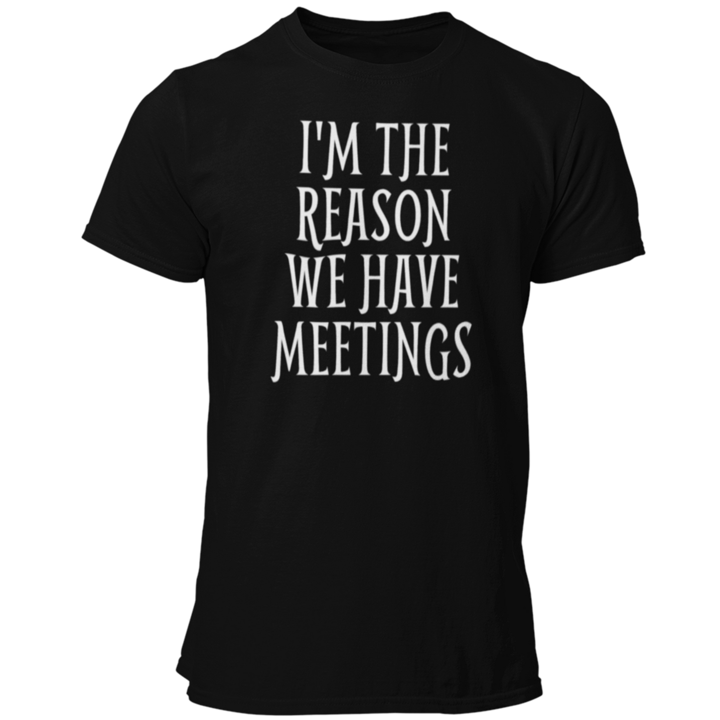 I'm The Reason We Have Meetings T Shirt - Pooky Noodles