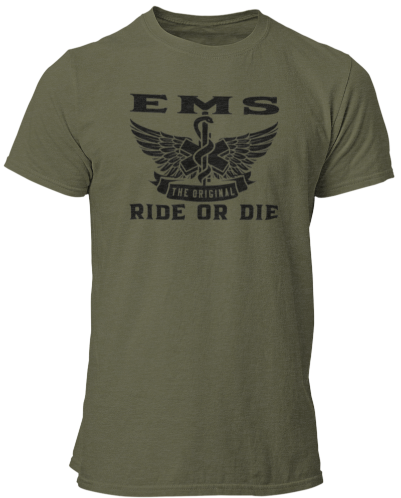 EMS The Original Ride Or Die Unisex T Shirt - Cold Dinner Club