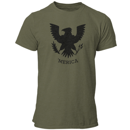 'Merica Unisex Patriotic T Shirt for the 4th of July or Literally Every America Day - Pooky Noodles