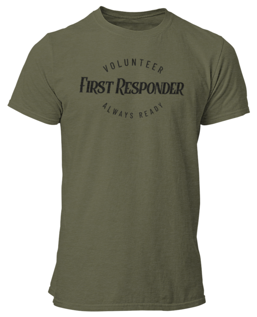 Volunteer First Responder T Shirt - Pooky Noodles