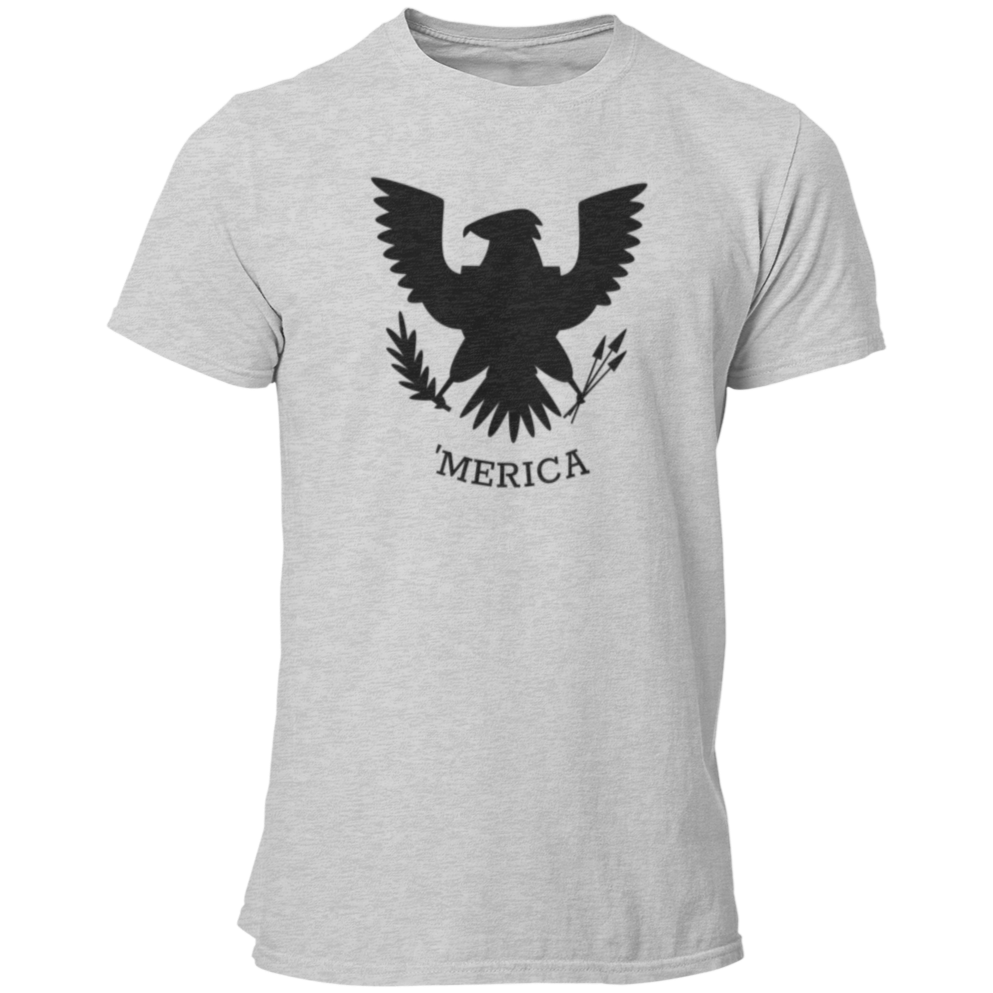 'Merica Unisex Patriotic T Shirt for the 4th of July or Literally Every America Day - Pooky Noodles