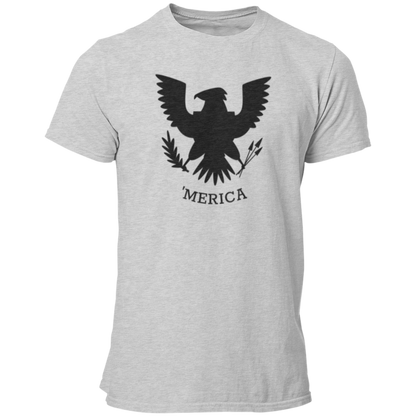 'Merica Unisex Patriotic T Shirt for the 4th of July or Literally Every America Day - Pooky Noodles