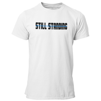 Still Standing Thin Blue Line T Shirt - Pooky Noodles