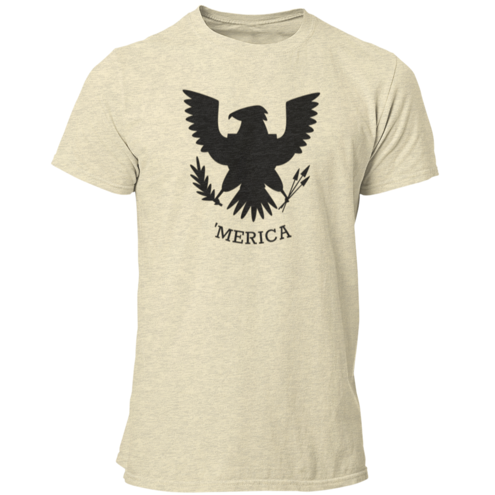 'Merica Unisex Patriotic T Shirt for the 4th of July or Literally Every America Day - Pooky Noodles