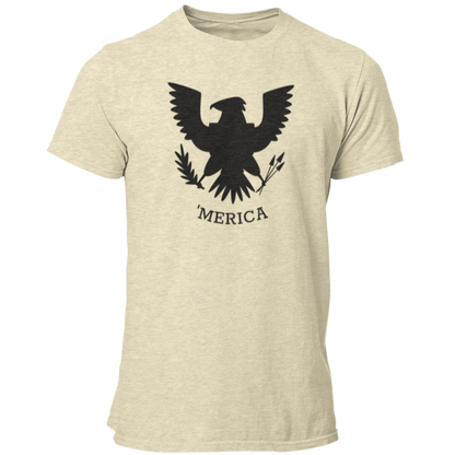 'Merica Unisex Patriotic T Shirt for the 4th of July or Literally Every America Day - Pooky Noodles