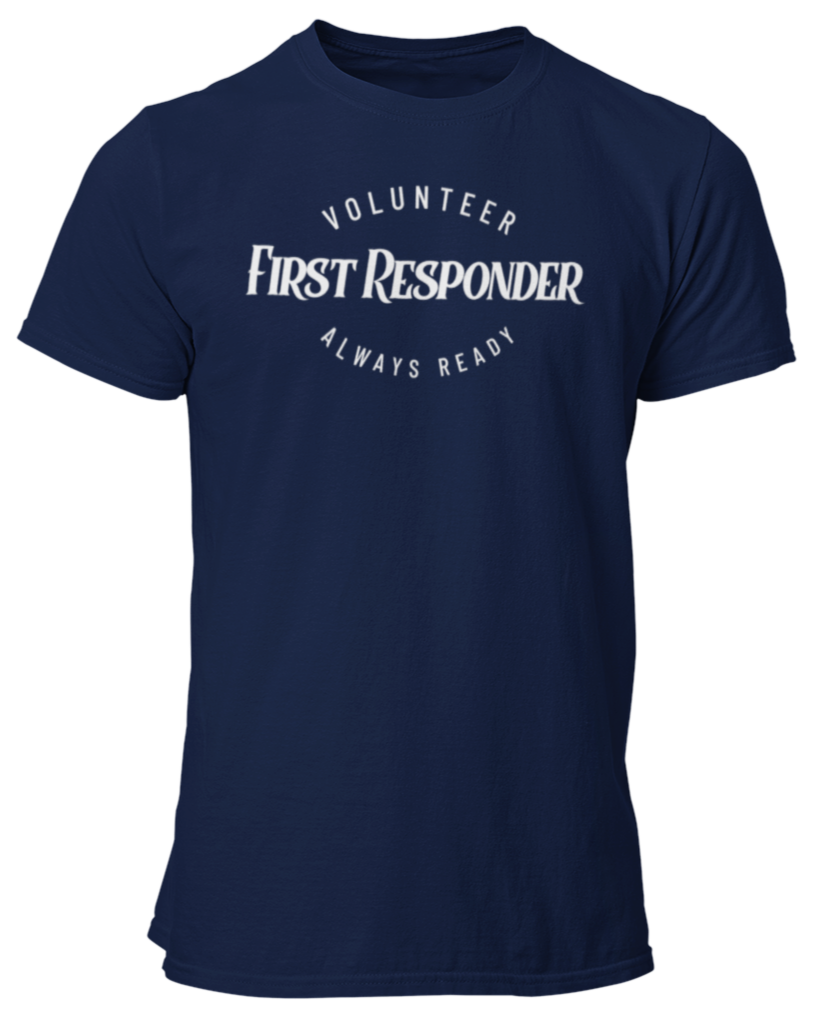 Volunteer First Responder T Shirt - Pooky Noodles