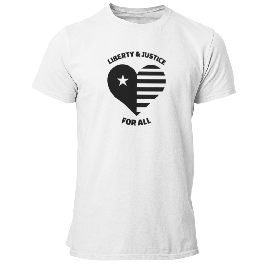 Liberty and Justice for All Unisex T Shirt - Pooky Noodles